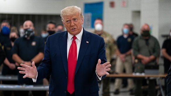 The Republican National Convention doesn't appear to have boosted US President Donald Trump's re-election chances.