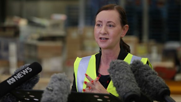 Queensland Health Minister Yvette D’Ath.