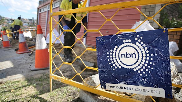 The NBN is producing far lower returns than hoped. 