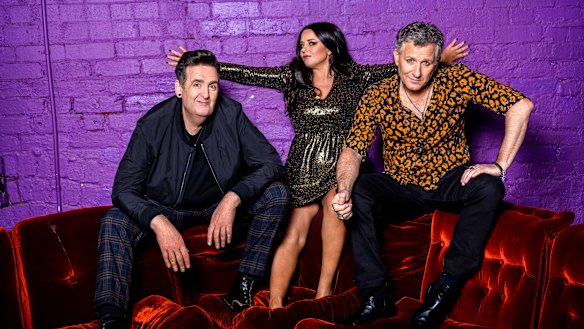 Alan Brough, Myf Warhurst and Adam Hills return for another season of Spicks & Specks on the ABC.
