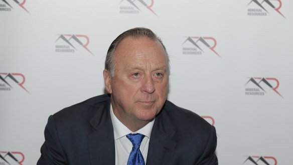 Mineral Resources managing director Chris Ellison.