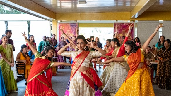 A scene from Never Have I Ever, which is created and executive produced by Mindy Kaling.