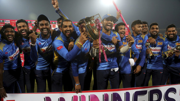 The Sri Lankans were surprise 3-0 winners in the recent T20 series in Pakistan.