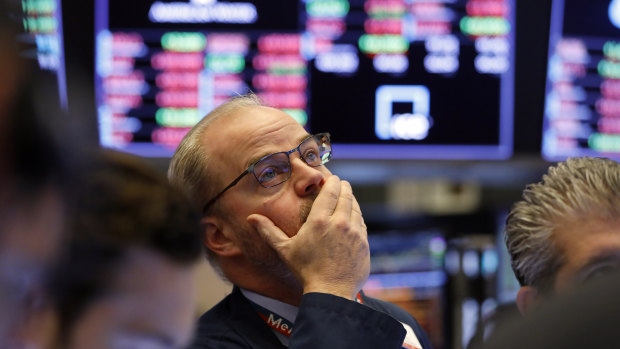 Wall Street had another day of heavy losses on Friday. 