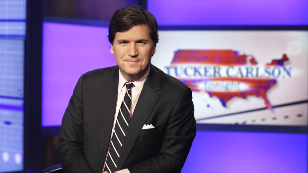 Fox News presenter Tucker Carlson ignored his own network's early call in Arizona. 