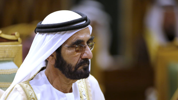 Prime Minister of the United Arab Emirates, Sheikh Mohammed bin Rashid Al Maktoum.