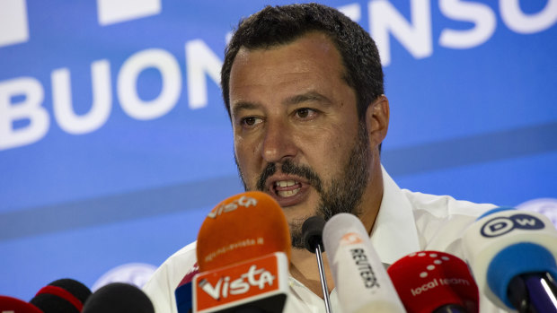 Italian Deputy PM Matteo Salvini is set to make his League party Italy’s biggest political force while falling short of the knockout blow he expected.
