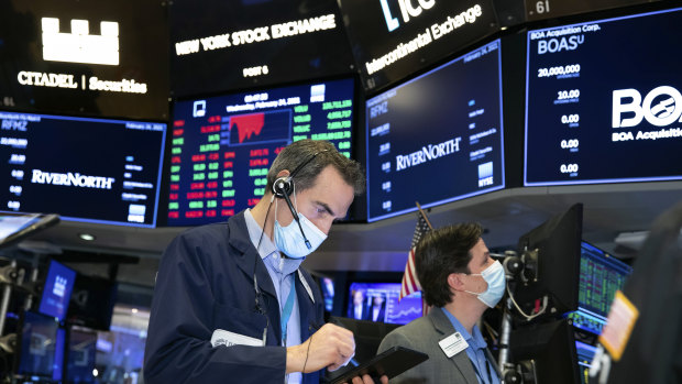 Wall Street roared higher on Tuesday in New York.