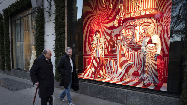 The Bergdorf Goodman store in New York City.