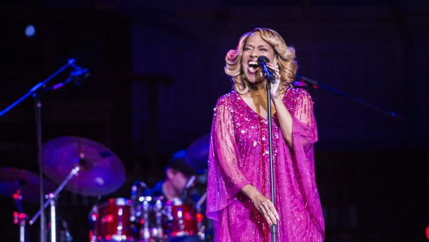 Jennifer Holliday is blessed with a cathedral sized voice.