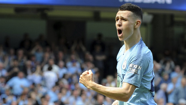 Phil Foden was on target for City.