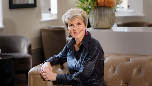 “I am obviously aware of the obligations of the ministerial guidelines and I am entirely confident that I am and will remain compliant with them,” Julie Bishop said.