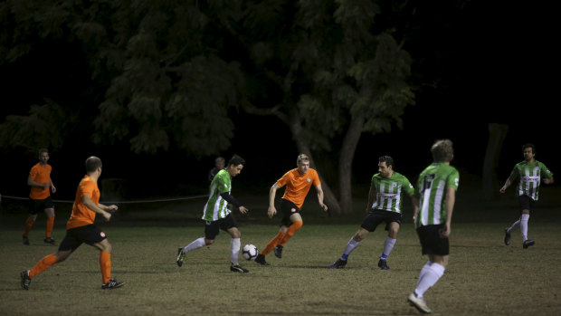 Armando Gardiman, the chairman of the Canterbury District Soccer Football Association, said clubs such as Balmain should not be punished for the misbehaviour of other players. 