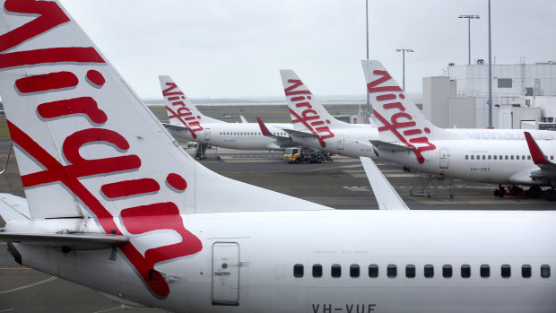 Virgin Australia is in administration. 