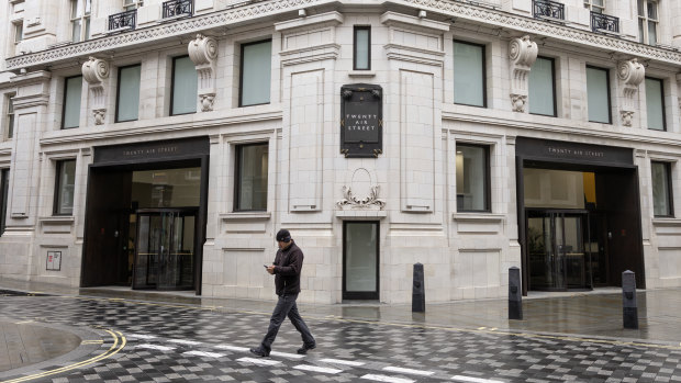 Twitter’s UK headquarters is located in central London.