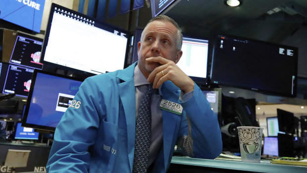 Wall Street sunk on fresh global economy and trade jitters on Tuesday. 
