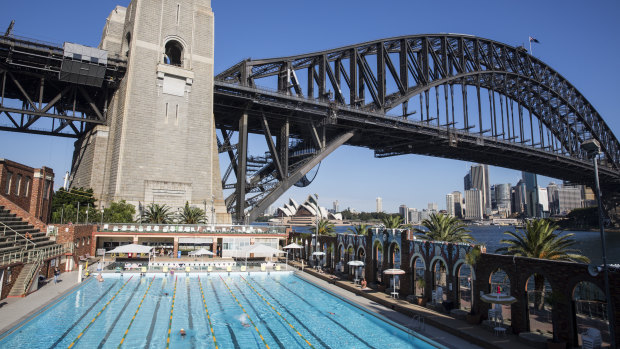 Mostly wealthy Liberal-held seats pocketed sports grants through the fund. North Sydney pool which received $5 million in 2019-20.
