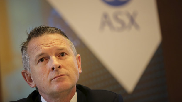 ASX CEO Dominic Stevens.