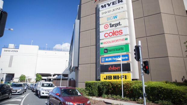 Westfield Carindale Shopping Centre on Brisbane’s southside.