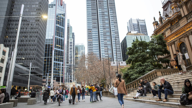 Sydney's economic growth rate has slowed.
