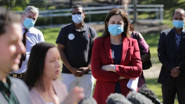 Queensland Premier Annastacia Palaszczuk has imposes strict biosecurity rules on the NRL bubble.