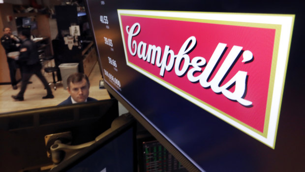 Campbell Soup is looking to auction off its international business.