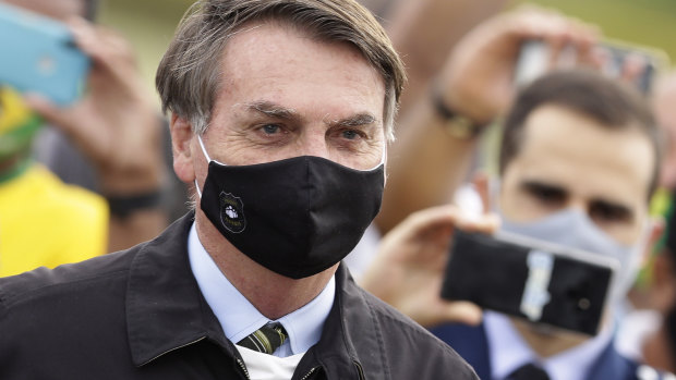 Brazil's President Jair Bolsonaro contracted the virus after initially dismissing the pandemic as a "little flu".