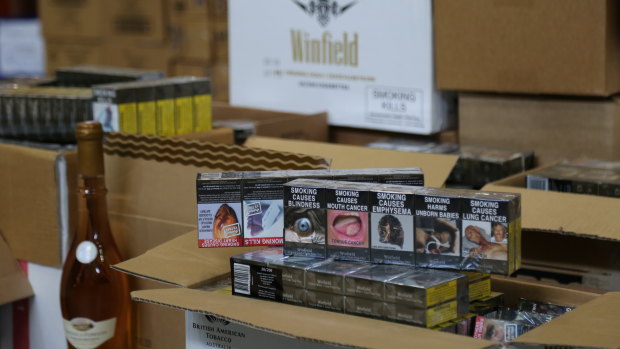 Police will allege the group were involved in the fraudulent purchase of gift cards online, which were used to purchase goods including cigarettes to the value of $1.5 million.