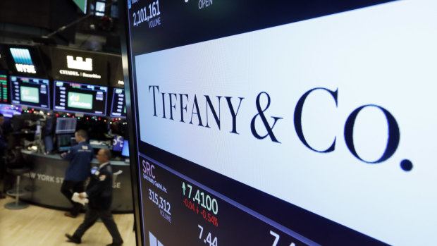 Tiffany & Co. shares slumped the most in four years.