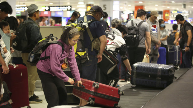 The Sydneysiders were among the 200-plus passengers returning to major cities around Australia from Christmas Island.