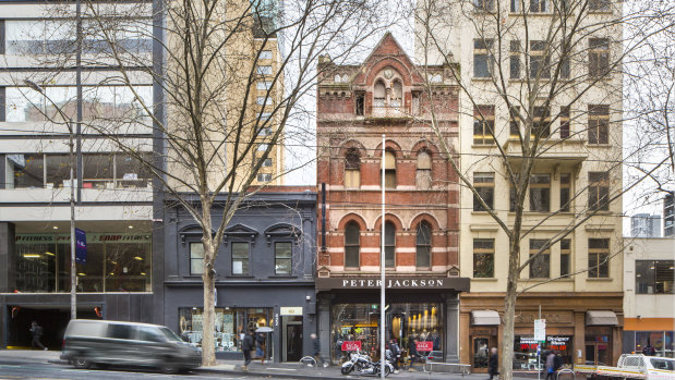 The Bourke Street properties in Melbourne are a block from the city mall. 