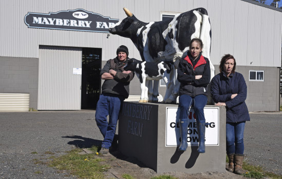 Craig Whatman, Jade Whatman and Tammy Whatman are crowdfunding for their farm.