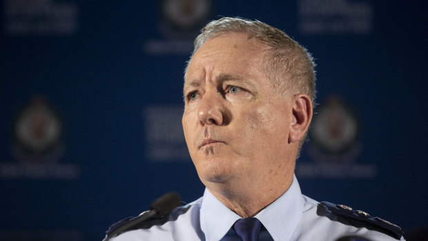 NSW Police Commissioner Mick Fuller.