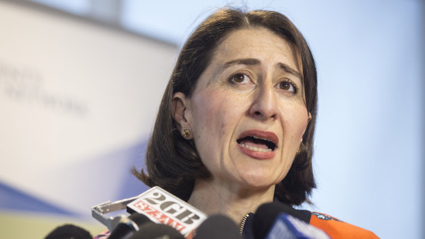 NSW Premier Gladys Berejiklian said she had "full confidence" in the authority to continue to negotiate on behalf of the NSW government and to "protect the public interest".