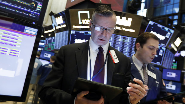 Wall Street slid lower to start the week. 