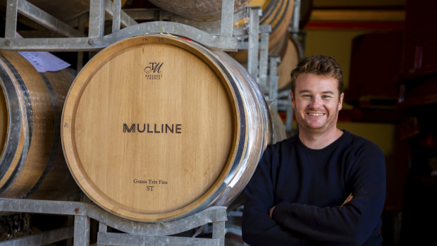 Winemaker Ben Mullen of Geelong winery Mulline