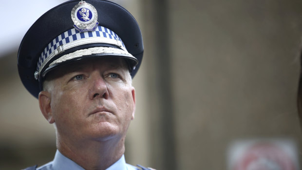 NSW Police Commissioner Mick Fuller. 