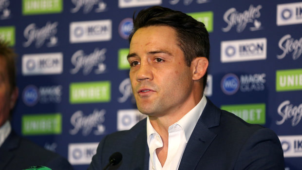 Cronk announcing his retirement on Monday.