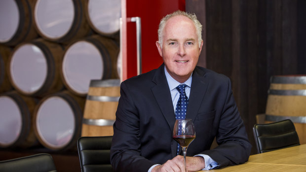 Treasury Wine Estates chief executive officer Michael Clarke.