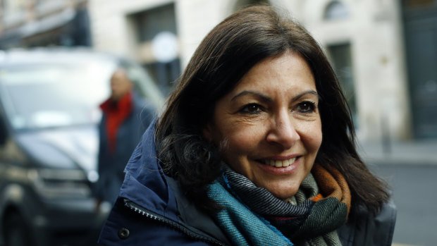 Paris Mayor Anne Hidalgo.
