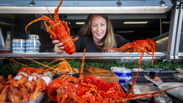 Rock lobster prices could hit a six-year low this month. 