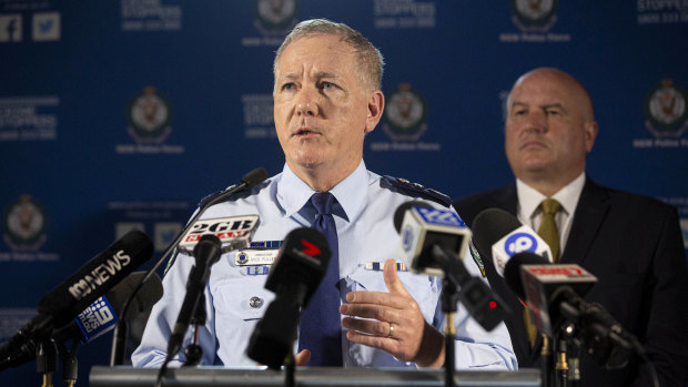 NSW Police Commissioner Mick Fuller.