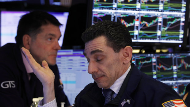 Wall Street was grappling with more steep losses last week.