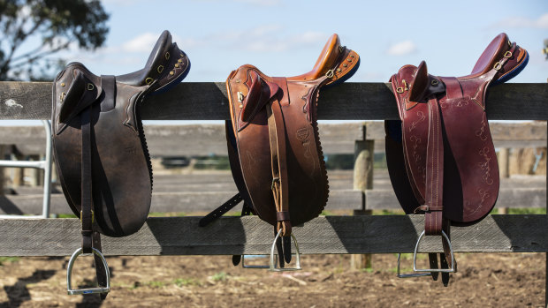 Australian-made stock saddles.