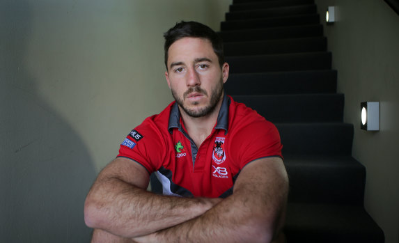 Whipping boy: Ben Hunt has borne the brunt of the blame for the Dragons' slide.