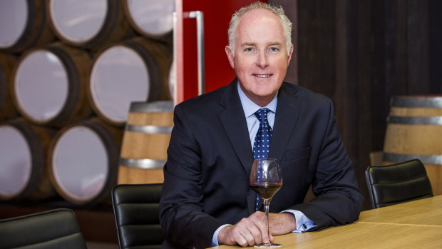 Treasury Wine Estates chief executive officer Michael Clarke.