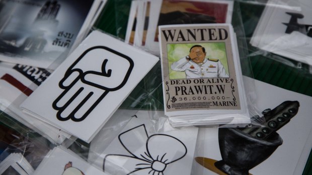 Deputy PM Prawit Wongsuwan's million-dollar watch collection was the subject of a scandal and is a current focus for protesters.