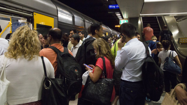The delays created a "backlog" that affected the network until after midnight. 