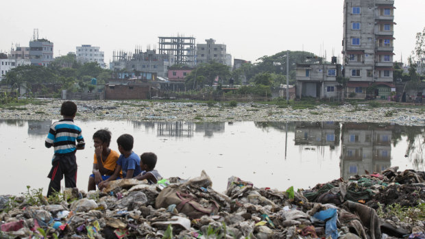 Bangladeshi children are endangered by the effects of climate change, UNICEF reports.
