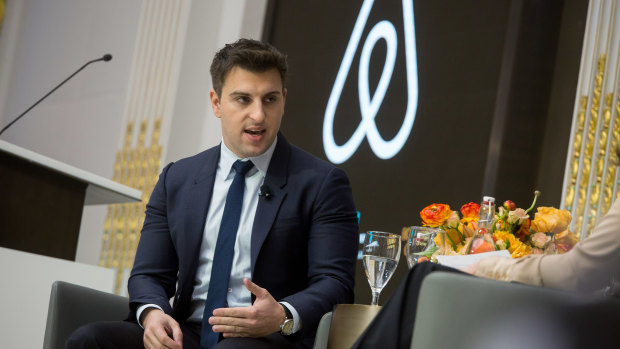 Airbnb chief Brian Chesky.